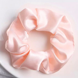 Satin-Silk Scrunchie Set (3)